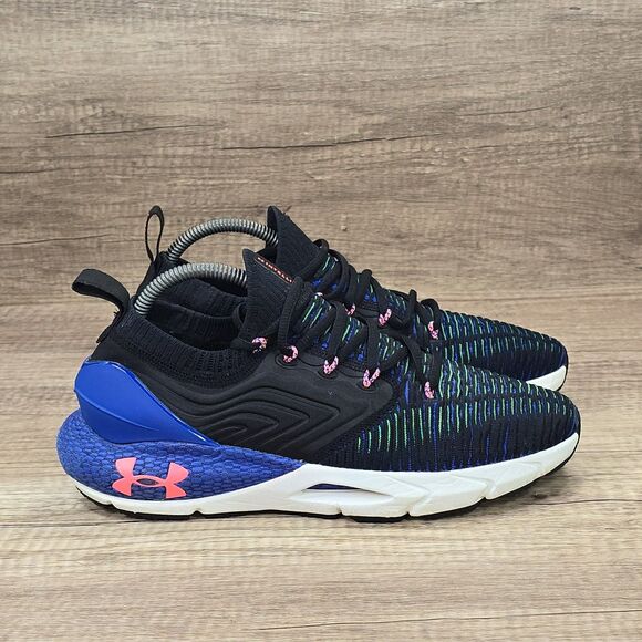 Under Armour HOVR Phantom 2 IntelliKnit Women's Sz 9 Black Sneakers (3024155-002 - Picture 1 of 9